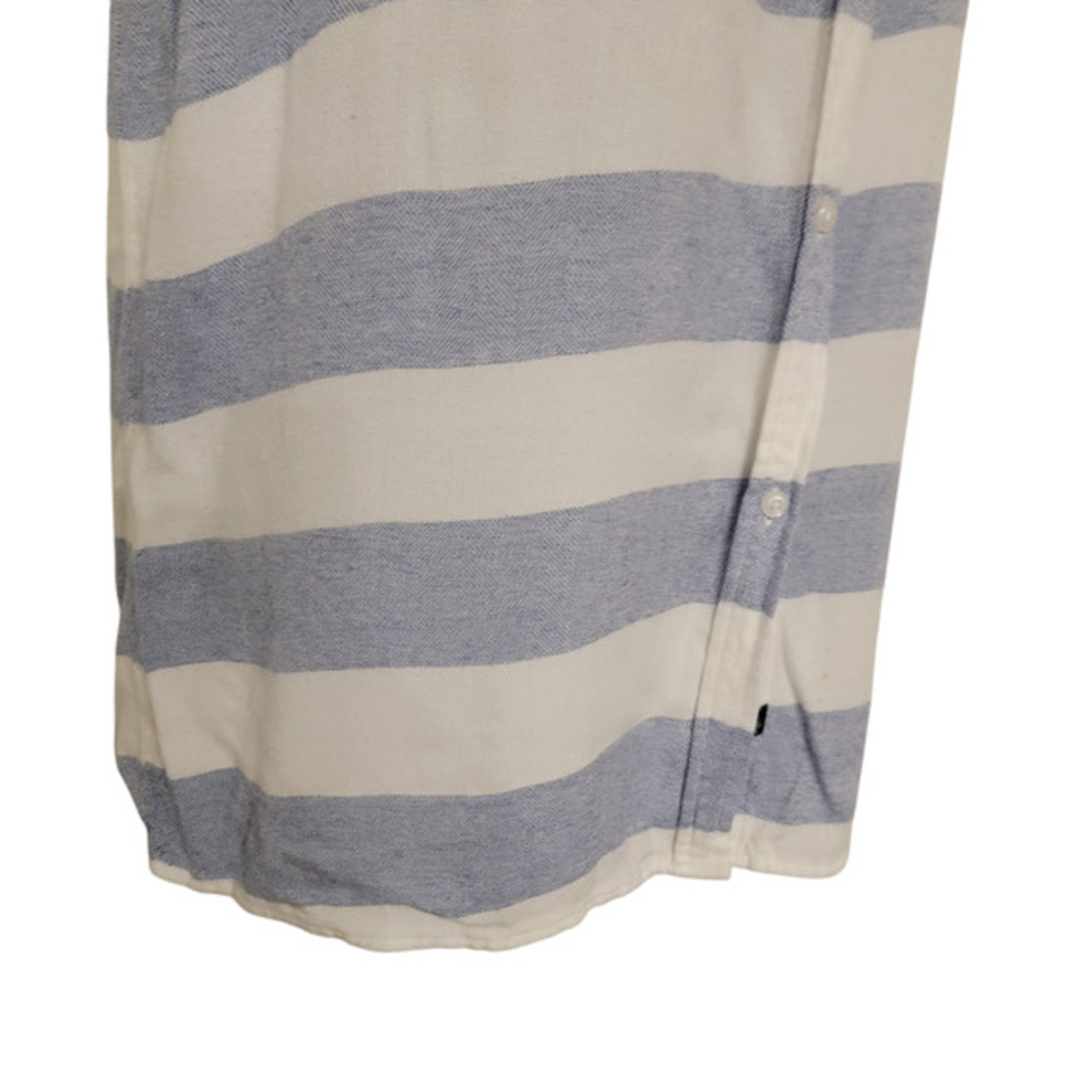 Rails Striped Button Collar Cap Sleeve Beachy Coa… - image 5